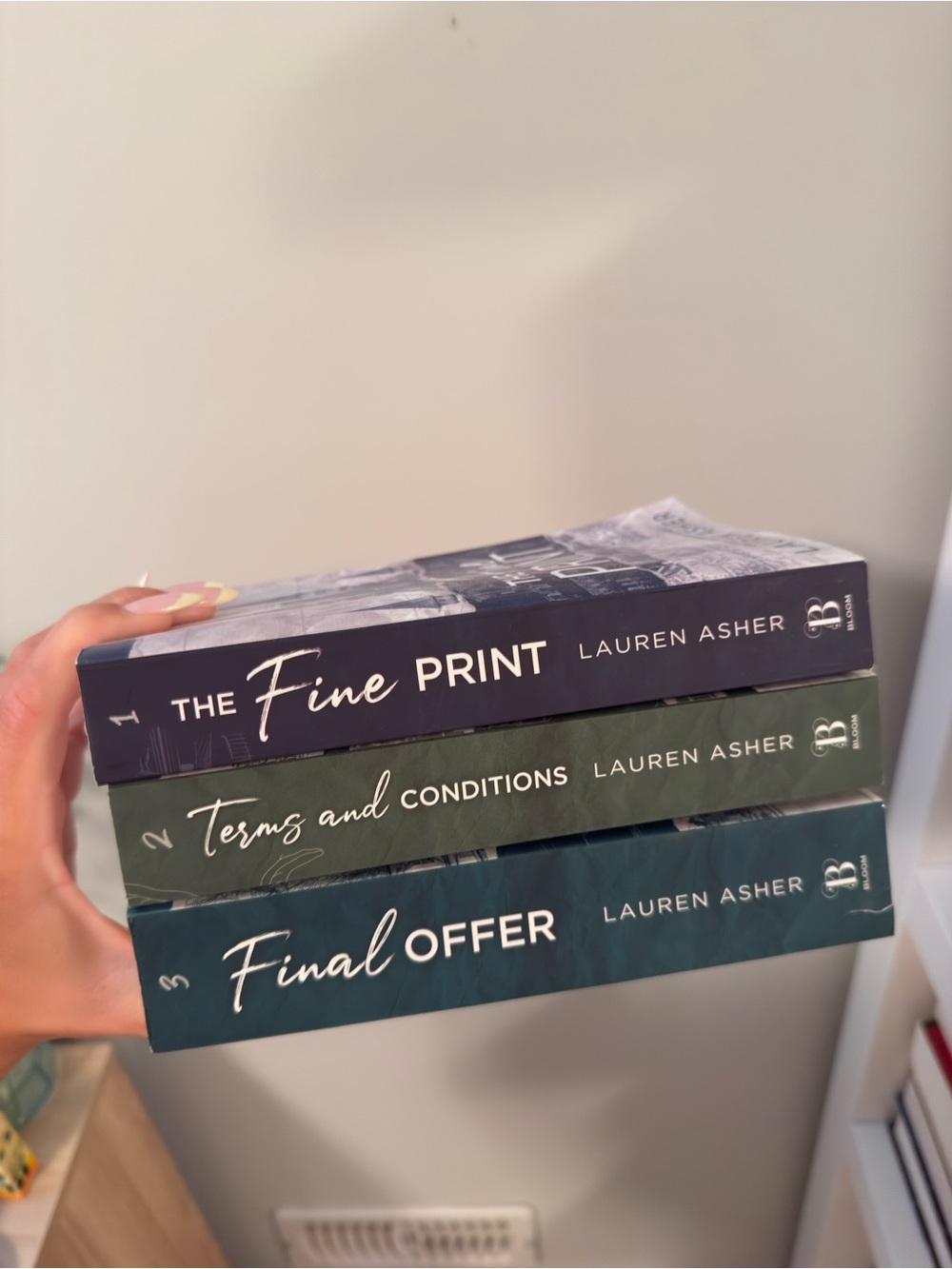 Fine Print Series books Lauren Asher